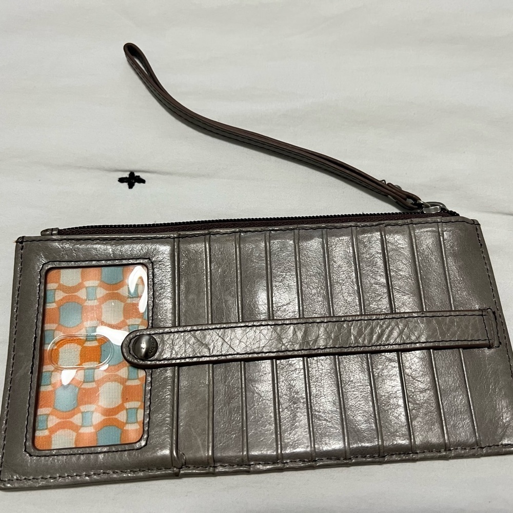 Hobo Kimi leather card stacker